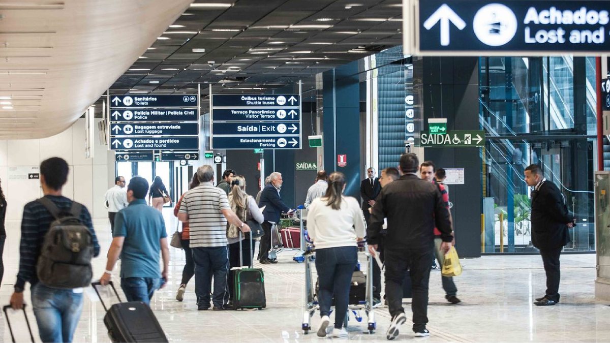 Visão sobre segurança nos aeroportos é apontada como um dos fatores que torna o ambiente hostil - Agência Brasil