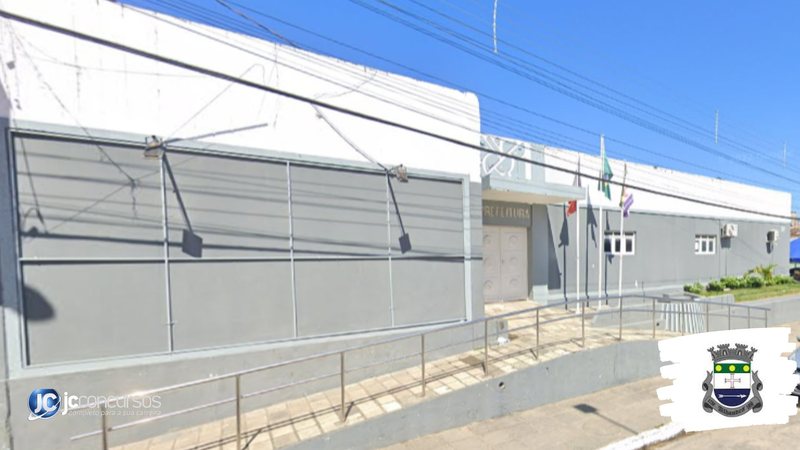 Concurso da Prefeitura de Alhandra: fachada do prédio do Executivo - Foto: Google Street View