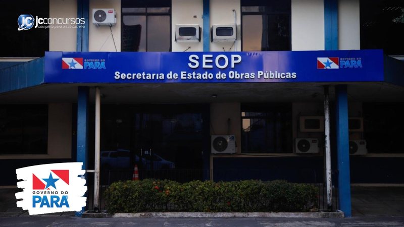 Concurso da Seop PA: sede da pasta, em Belém - Foto: Divulgação