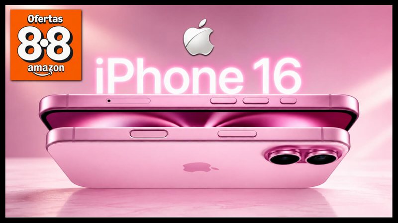 Esquenta 8.8 Amazon: Apple libera desconto de 47% no iPhone 16