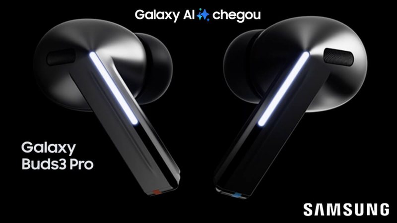 Esquenta 8.8 Amazon: Galaxy Buds3 Pro da Samsung com 37% de desconto