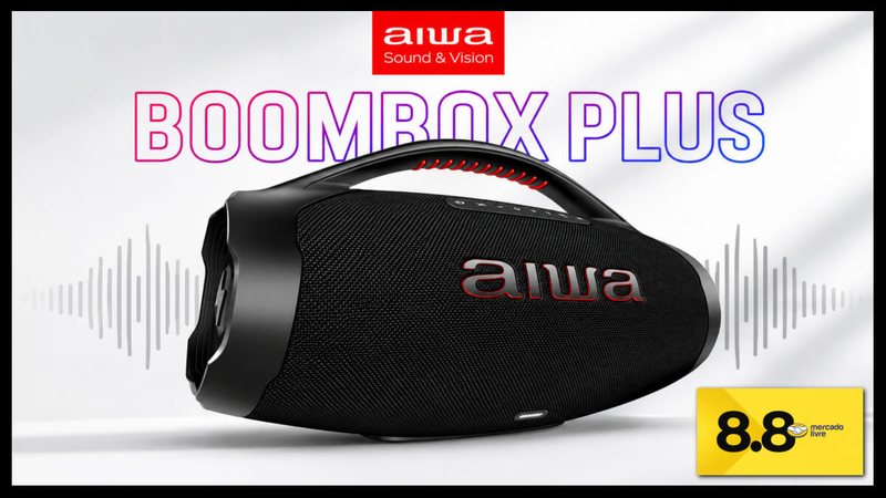 None - Boombox Plus Aiwa - Divulgação