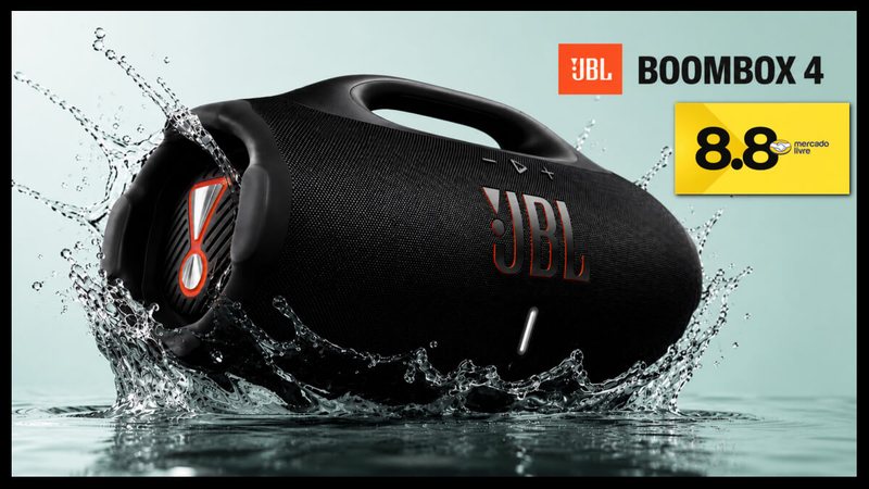None - JBL Boombox 4 - Divulgação