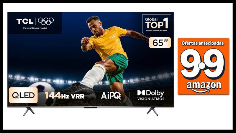 None - Smart TV QLED TCL - Divulgação