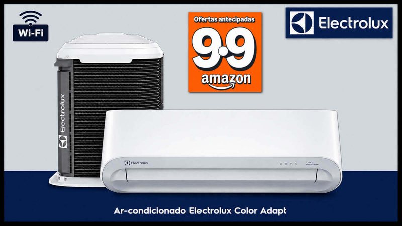 Esquenta 9.9 Amazon: ar condicionado Electrolux com 40% de desconto