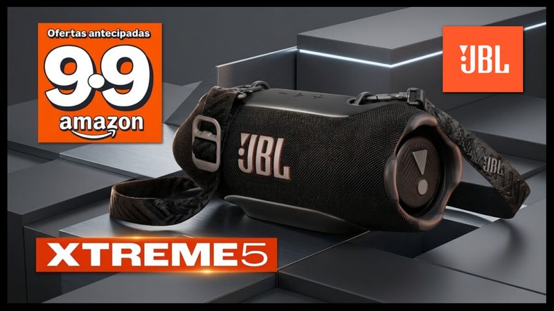 Esquenta 9.9 Amazon: nova caixa Xtreme 5 da JBL com 41% de desconto
