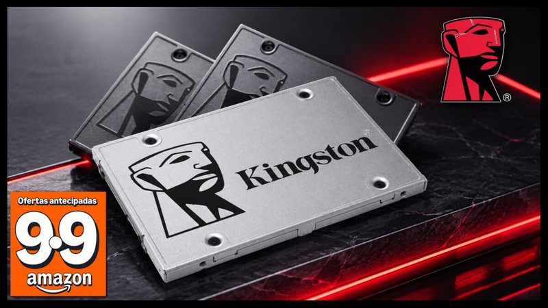 Esquenta 9.9 Amazon: SSDs da Kingston com descontos de até 63%