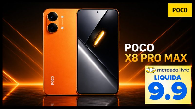 None - POCO X8 Pro - Divulgação