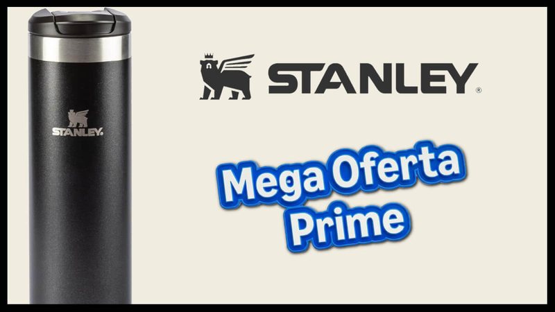 Mega Oferta Amazon Prime: garrafa térmica da Stanley com desconto de 41%