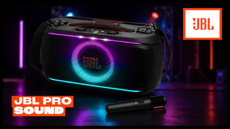 Oferta do dia: 51% de desconto na caixa JBL PartyBox com microfone