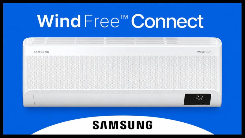 Oferta do dia: ar condicionado WindFree da Samsung com desconto de 58%