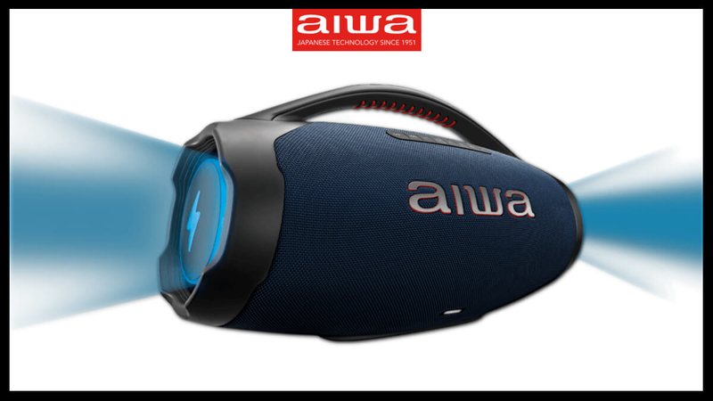 None - Aiwa Boombox Ligth Plus - Divulgação