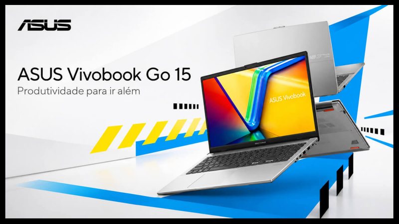 Oferta do dia: notebook ASUS Vivobook GO 15 com desconto de 45%