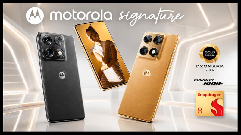 Oferta Relâmpago: 38% de desconto no smartphone Motorola Signature
