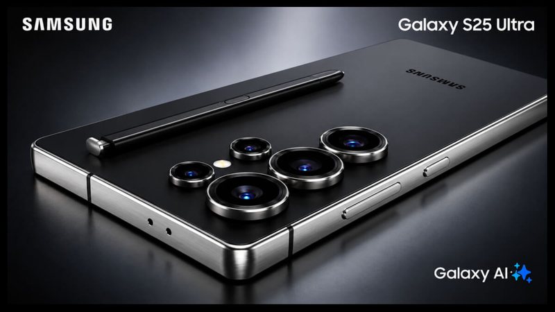 Oferta Relâmpago: 51% de desconto no Samsung Galaxy S25 Ultra