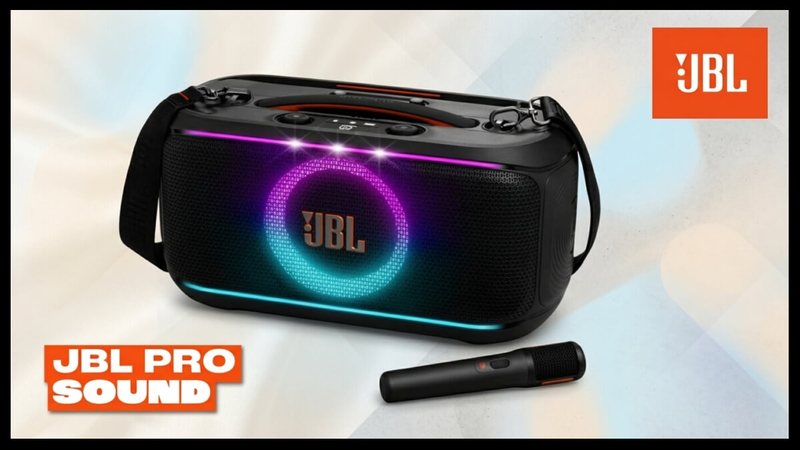 Oferta Relâmpago: 53% de desconto na caixa JBL PartyBox com microfone
