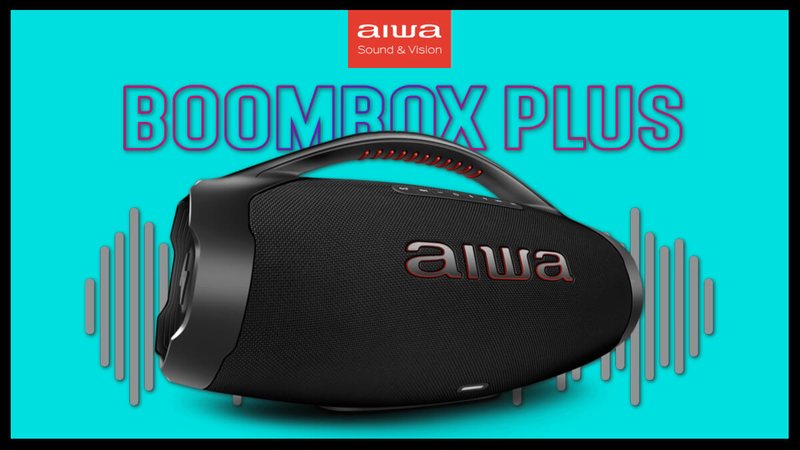 None - Boombox Aiwa - Divulgação
