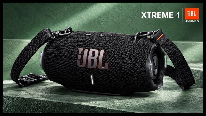 Oferta Relâmpago: 58% de desconto na caixa de som JBL Xtreme 4