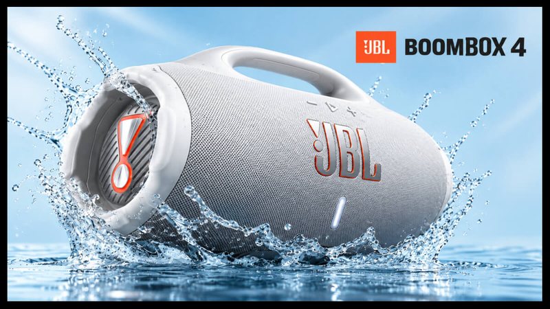 Oferta Relâmpago: caixa Boombox 4 da JBL com 40% de desconto