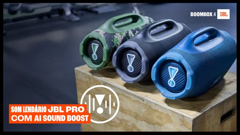 None - JBL Boombox 4 - Divulgação
