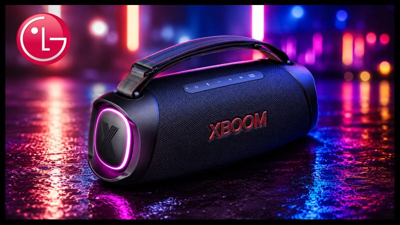 Oferta Relâmpago: caixa de som XBOOM Go da LG com 46% de desconto