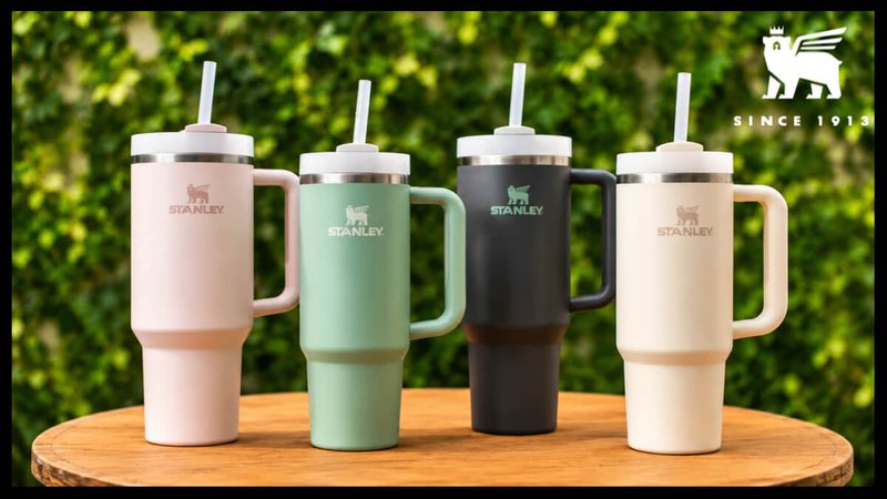 Oferta Relâmpago: desconto de 44% no copo Quencher da Stanley
