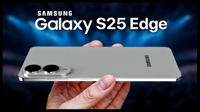 Oferta Relâmpago: desconto de 51% no Galaxy S25 Edge da Samsung