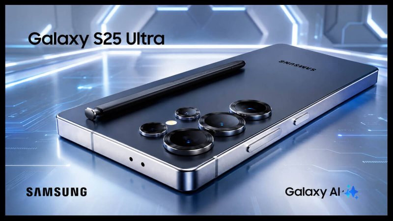 Oferta Relâmpago: Galaxy S25 Ultra da Samsung com desconto de 47%