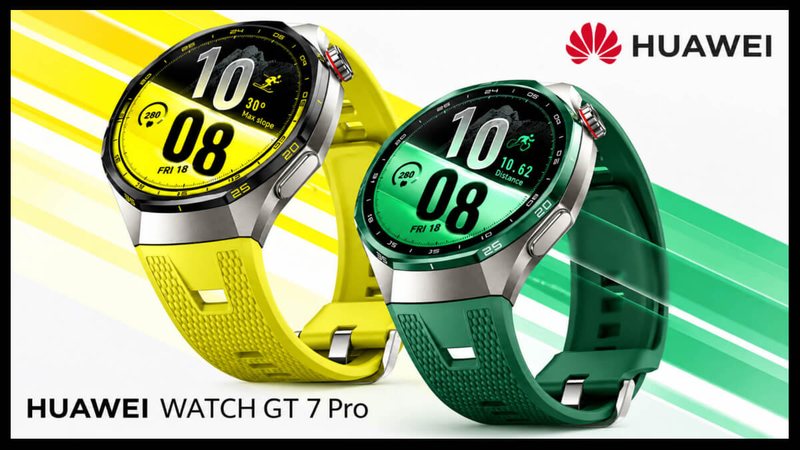 Oferta Relâmpago: novo Watch GT 7 Pro da Huawei com 47% de desconto