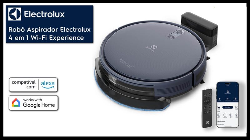 Oferta Relâmpago: robô aspirador da Electrolux com desconto de 38%