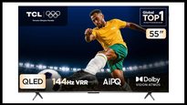 Oferta Relâmpago: smart TV QLED da TCL com desconto de 51%