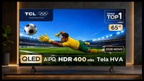 Oferta Relâmpago: smart TV QLED da TCL com desconto de 55%