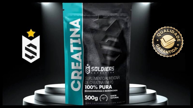None - Creatina Soldiers Nutrition - Divulgação