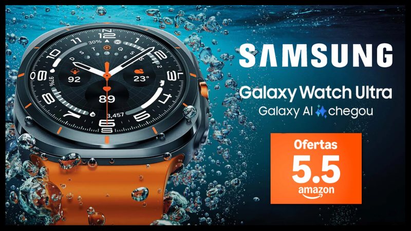 None - Samsung Galaxy Watch Ultra - Divulgação
