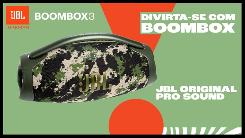 None - JBL Boombox 3 - Divulgação