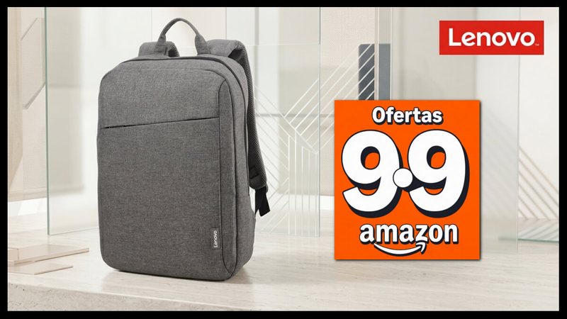Ofertas 9.9 Amazon: até 53% de desconto na mochila Lenovo Casual