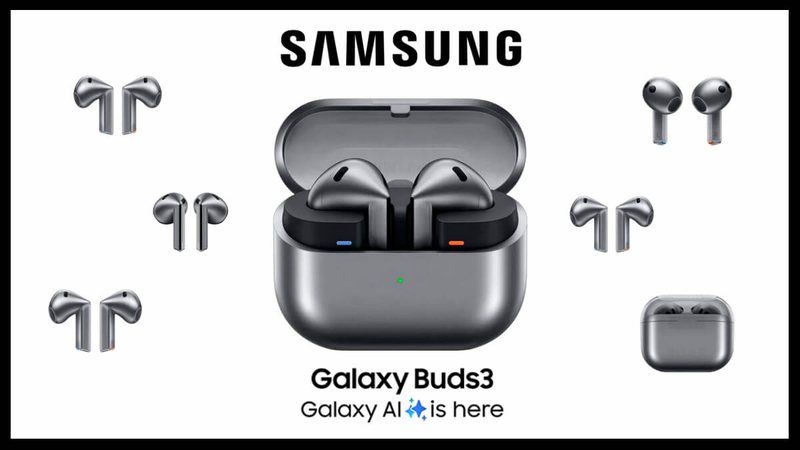 None - Samsung Galaxy Buds3 - Divulgação