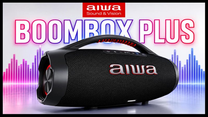 None - Boombox Plus Aiwa - Divulgação
