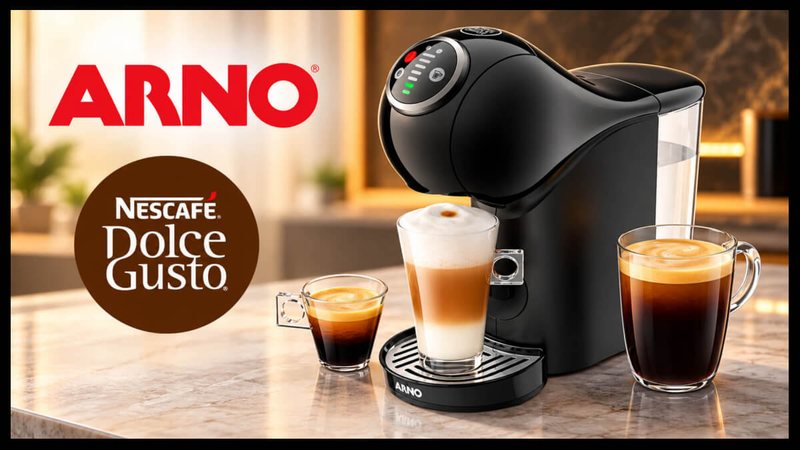 Ofertas do dia: cafeteira Dolce Gusto da Arno com 42% de desconto
