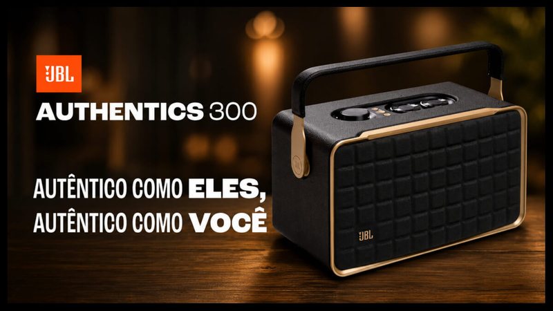 Ofertas do dia: caixa Authentics 300 da JBL com 48% de desconto