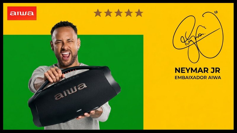 Ofertas do dia: caixa Boombox Plus da AIWA com desconto de 73%