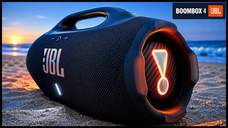 Ofertas do dia: desconto de 44% na caixa de som JBL Boombox 4