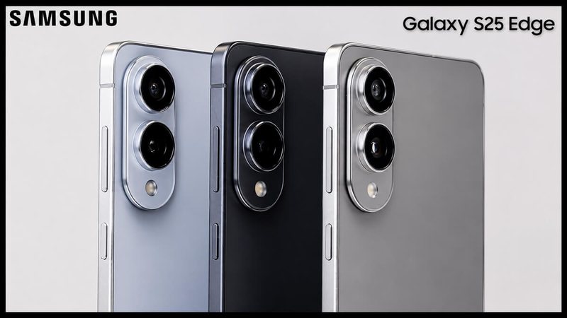 Ofertas do dia: Galaxy S25 Edge da Samsung com descontos de até 61%