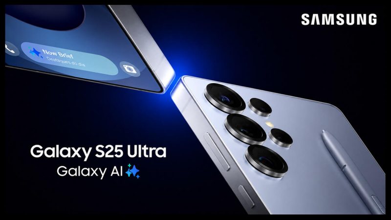 Ofertas do dia: Galaxy S25 Ultra da Samsung com descontos de até 53%