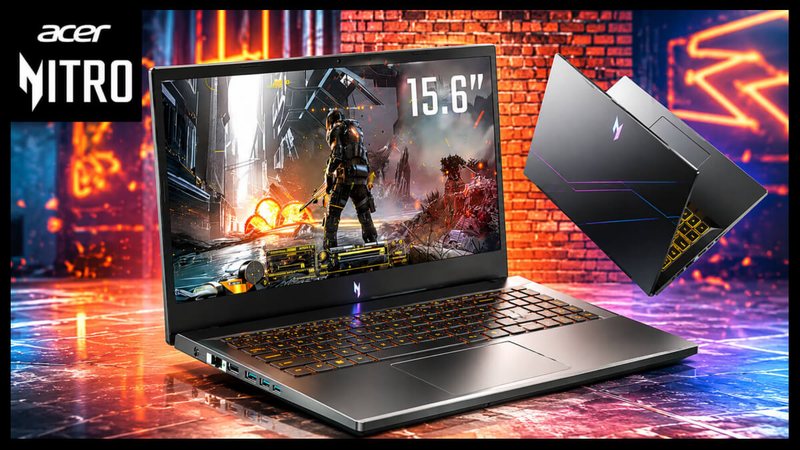 Ofertas do dia: notebook gamer Acer Nitro V15 com desconto de 46%