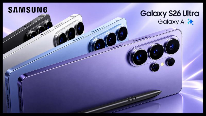 Ofertas do dia: novo Galaxy S26 Ultra da Samsung com desconto de 41%