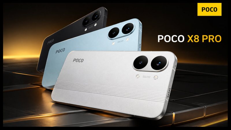 None - POCO X8 Pro - Divulgação
