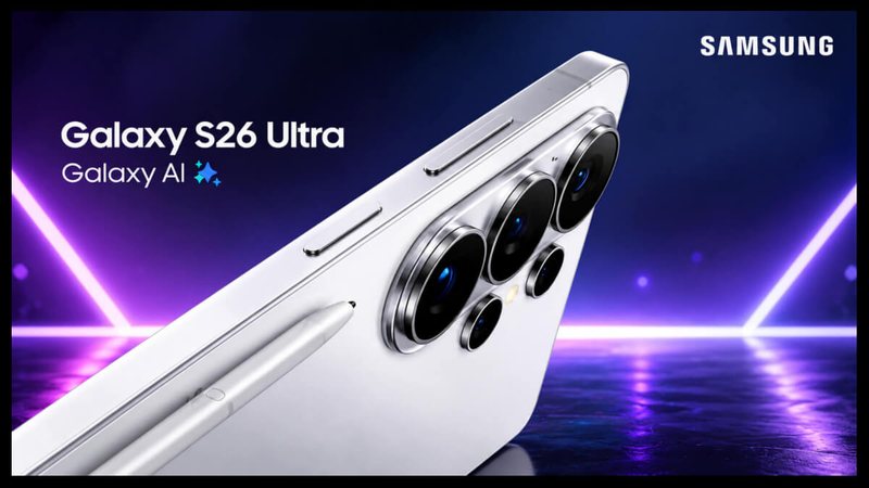 Ofertas do dia: novo Samsung Galaxy S26 Ultra com descontos de até 42%