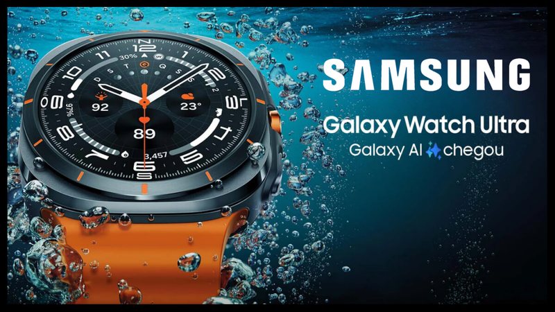 None - Samsung Galaxy Watch Ultra - Divulgação