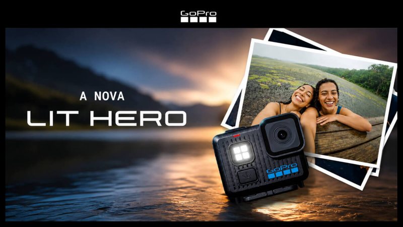 Ressaca Prime Day: desconto de 46% na câmera GoPro LIT HERO